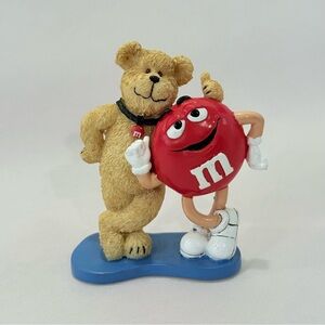 Boyds Bears & Friends Ace with Red M&M